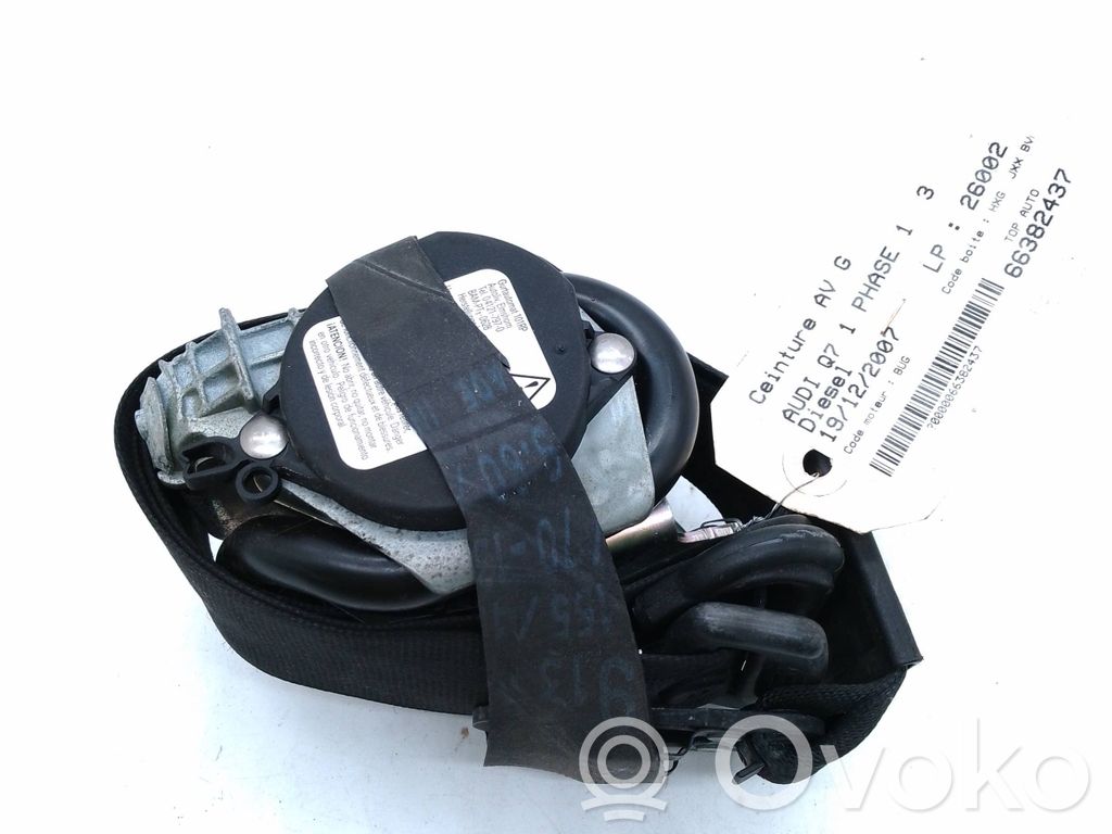 Audi Q7 4L Cinturón delantero 