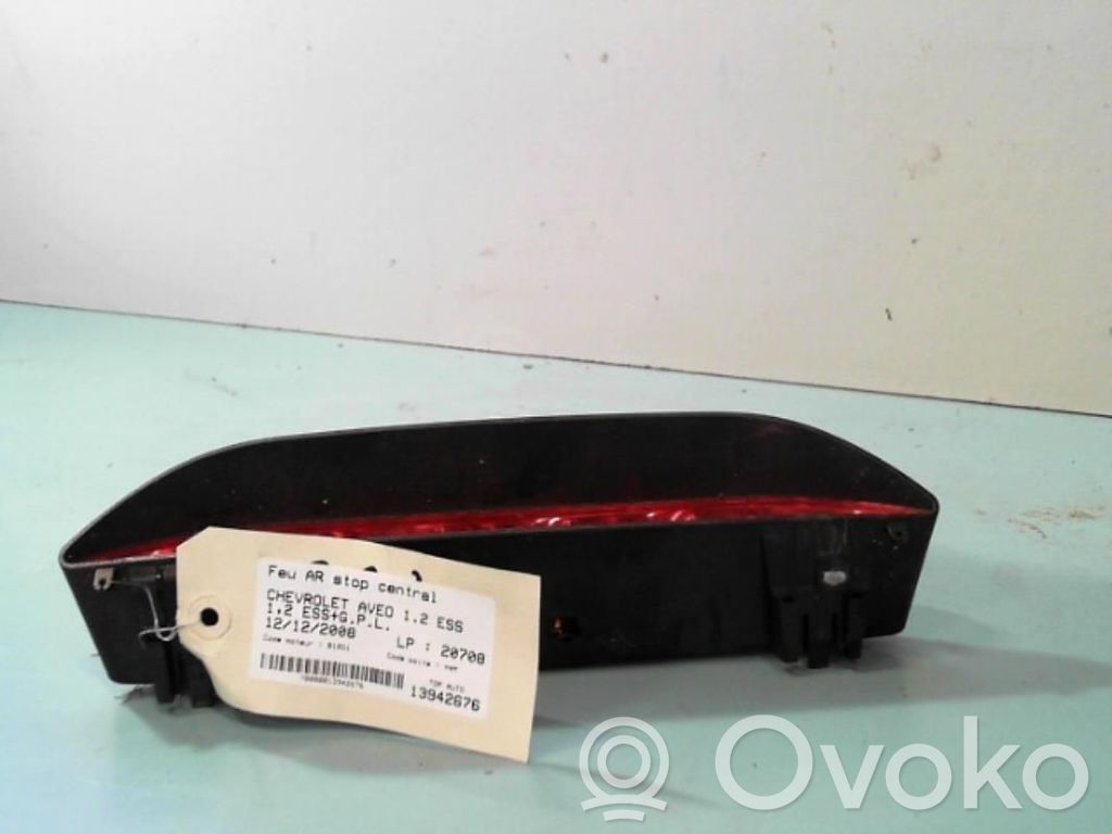 Chevrolet Aveo Papildomas stop žibintas 