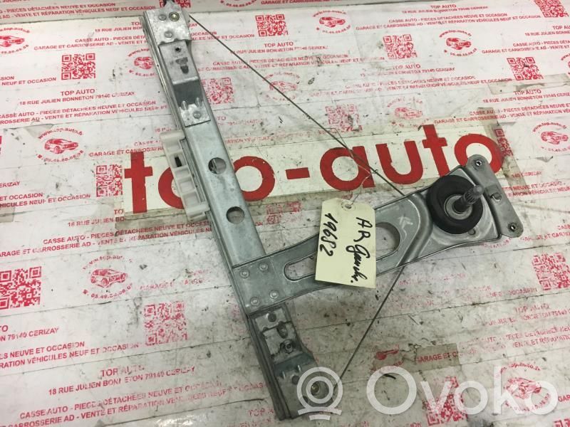 Citroen C3 Rear door manual window regulator 