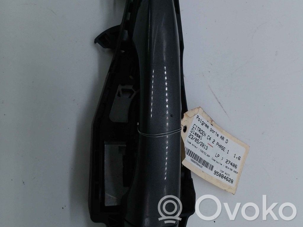 Citroen C4 II Manecilla externa puerta trasera 