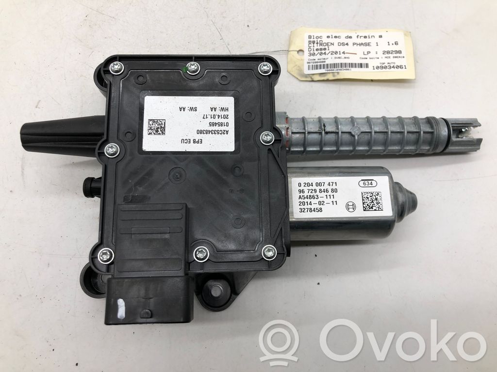 Module de commande de frein à main   9672984680