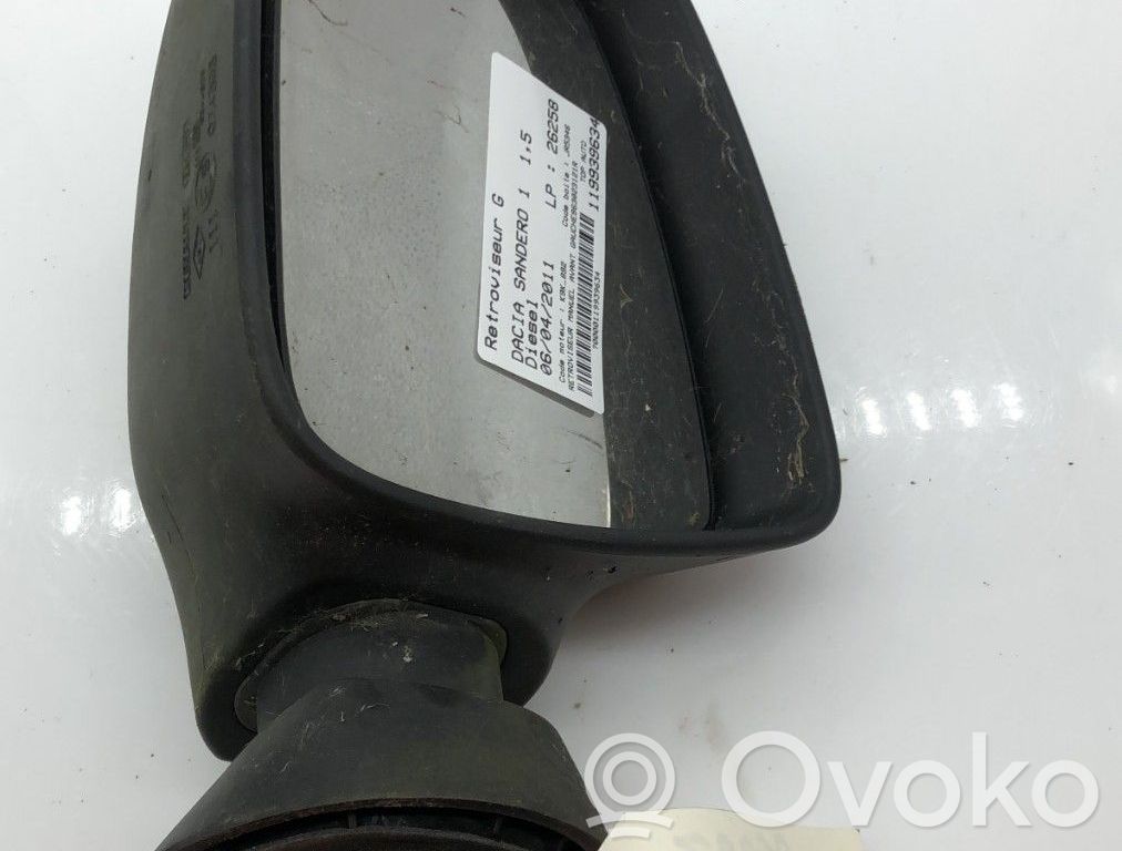Dacia Sandero Espejo lateral manual 
