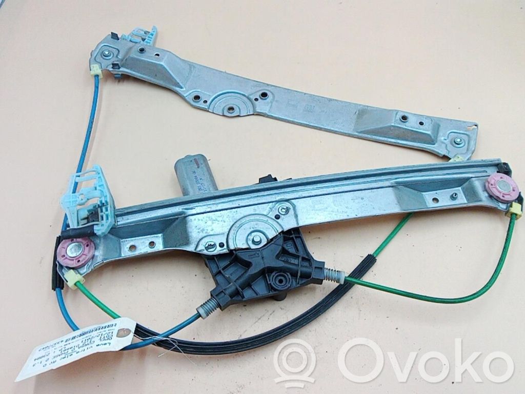Opel Corsa D Front door window regulator with motor 