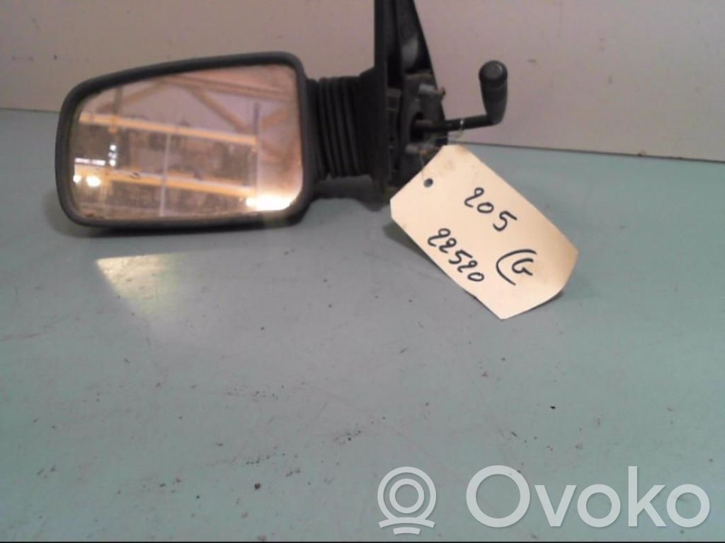 Peugeot 205 Manualne lusterko boczne drzwi przednich 