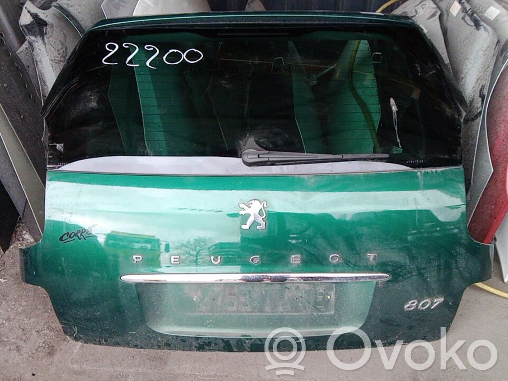 Peugeot 807 Puerta del maletero/compartimento de carga 
