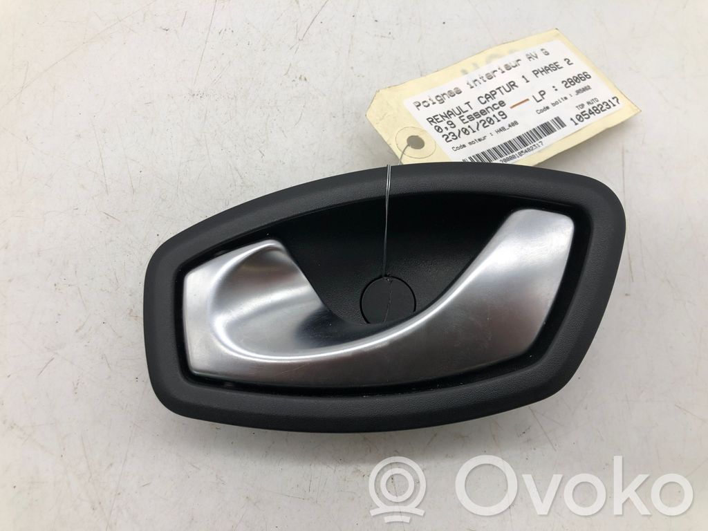 Renault Captur Front door interior handle 