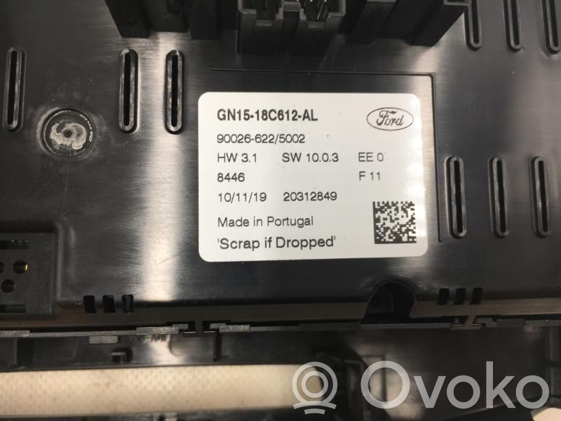 Ford Puma Climate control unit 