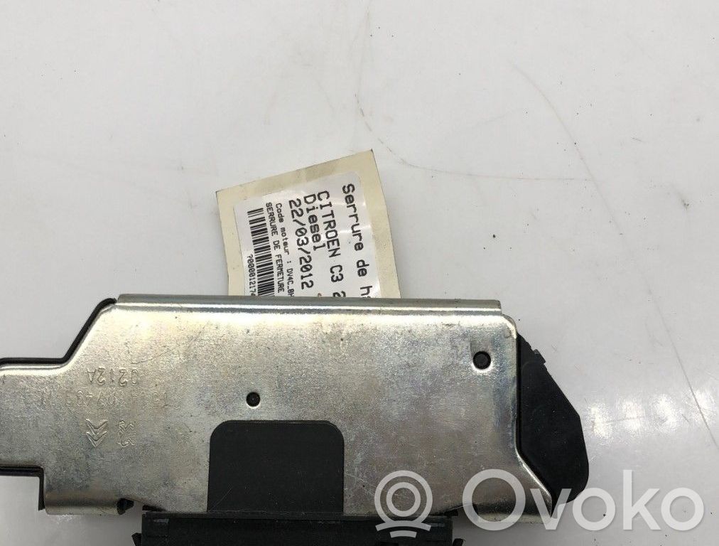 Tailgate/trunk/boot lock/catch/latch   8719F8