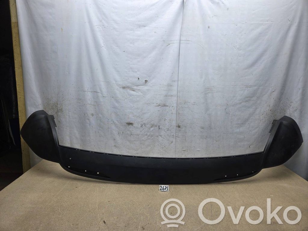 Tesla Model X Moldura inferior del parachoques trasero 