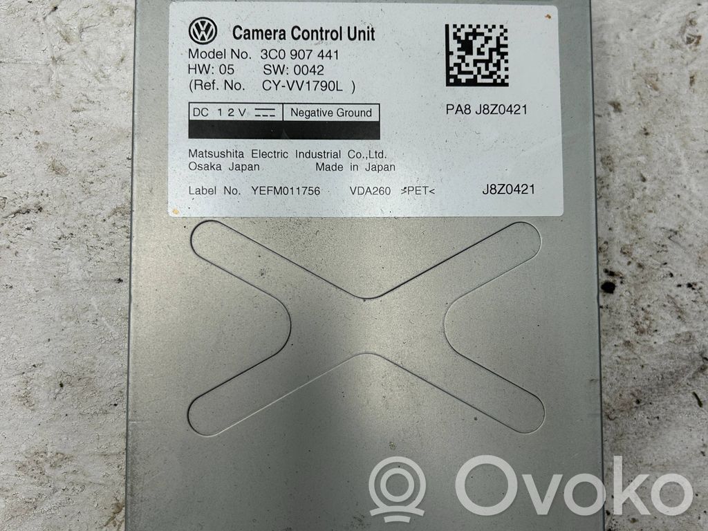 Volkswagen PASSAT B6 Camera control unit module 