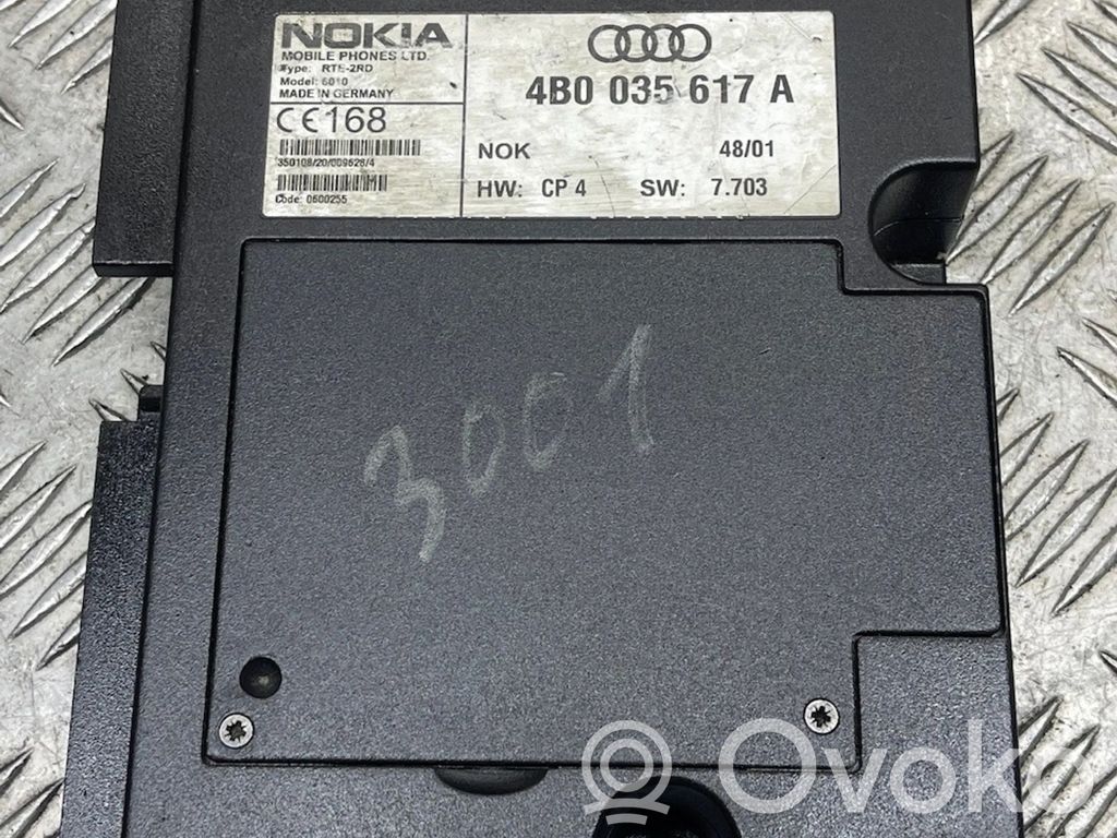Audi A6 S6 C5 4B Tālruņa vadības bloks 