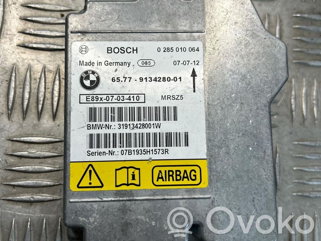 Airbag control unit/module   9134280,31913428001W,0285010064