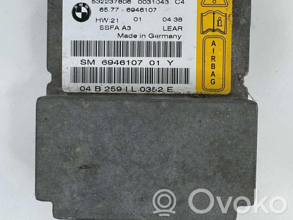 BMW 7 E65 E66 Airbag control unit/module 