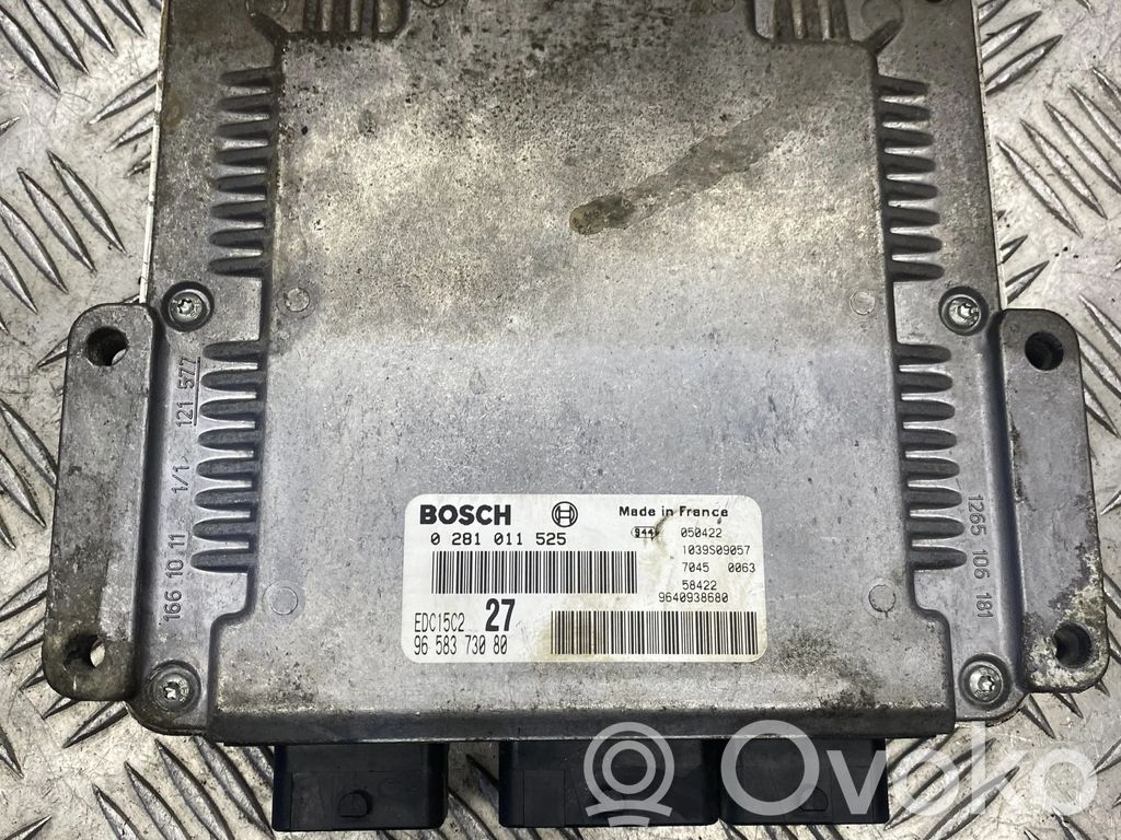 Peugeot 206 Engine control unit/module 