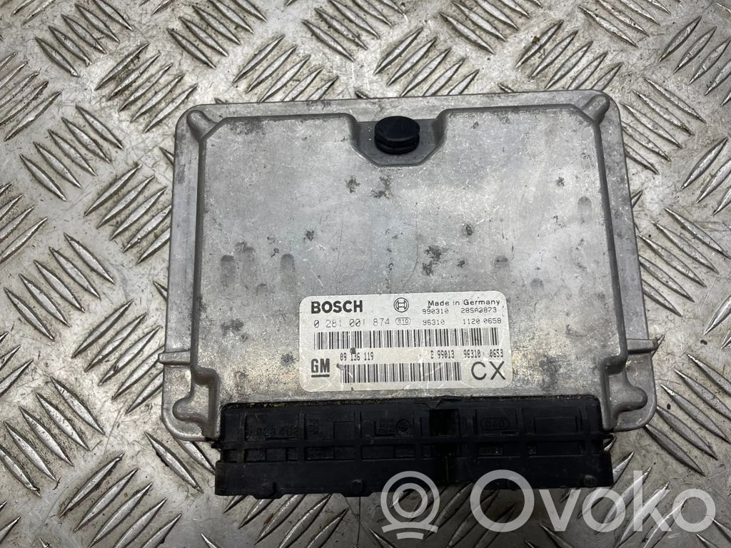 Opel Vectra B Engine control unit/module 