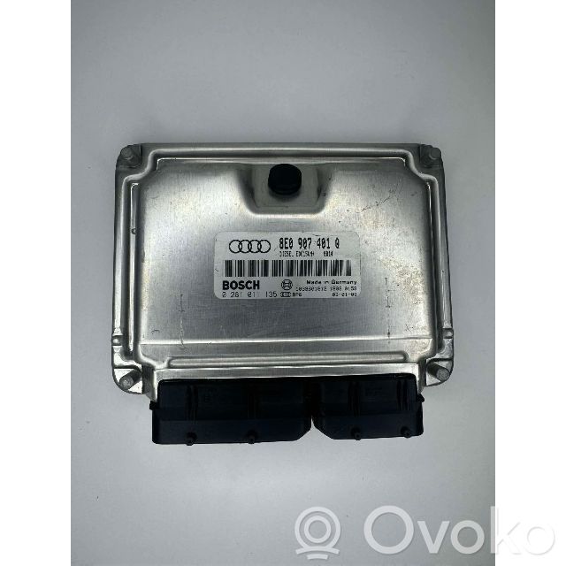 Engine control unit/module   8E0907401Q,1039S01812,0281011135
