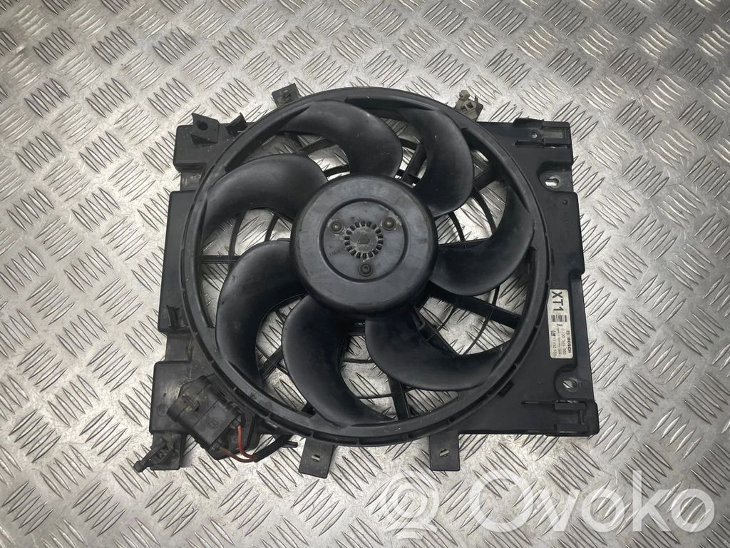 Opel Astra H Osłona wentylatora chłodnicy 