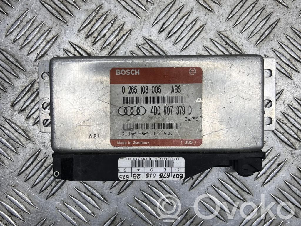 ABS control unit/module   4D0907379D,0265108005,S00801S920,526952960