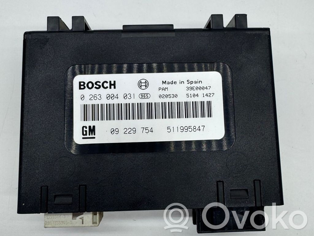 Opel Vectra C Centralina/modulo sensori di parcheggio PDC 