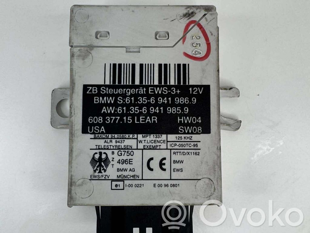 BMW X5 E53 Unitate/modul comandă imobilizator 