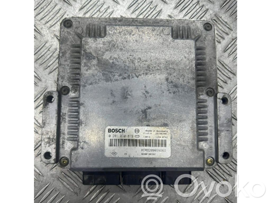 Engine control unit/module   8200166362,0281010819,8200039569