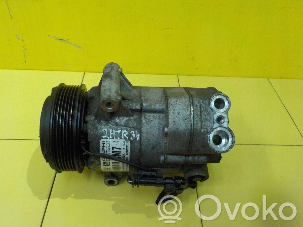 Opel Astra J Air conditioning (A/C) compressor (pump) 