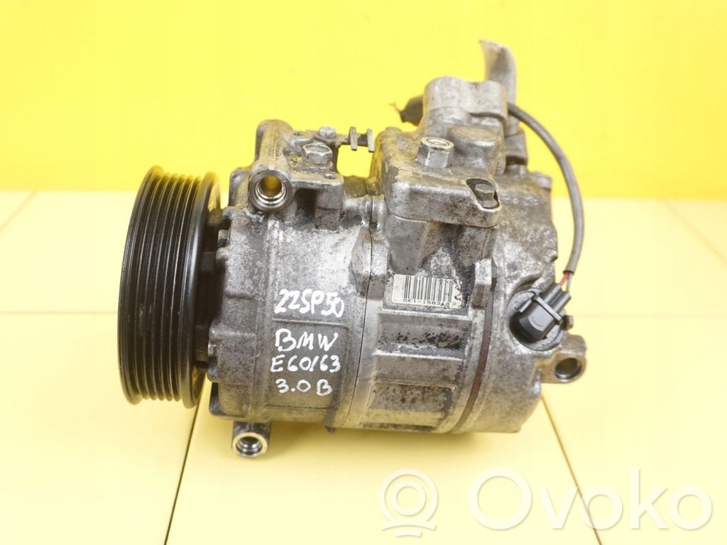 Air conditioning (A/C) compressor (pump)   9174803,N52B30A,N52,22SP50
