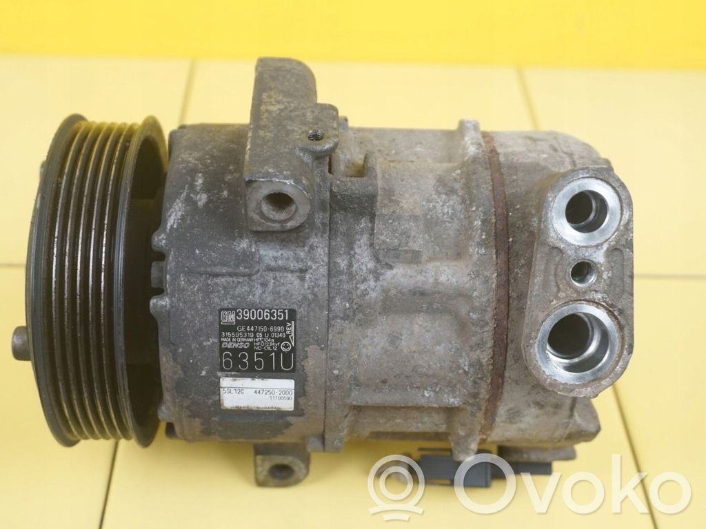 Opel Corsa E Klimakompressor Pumpe 