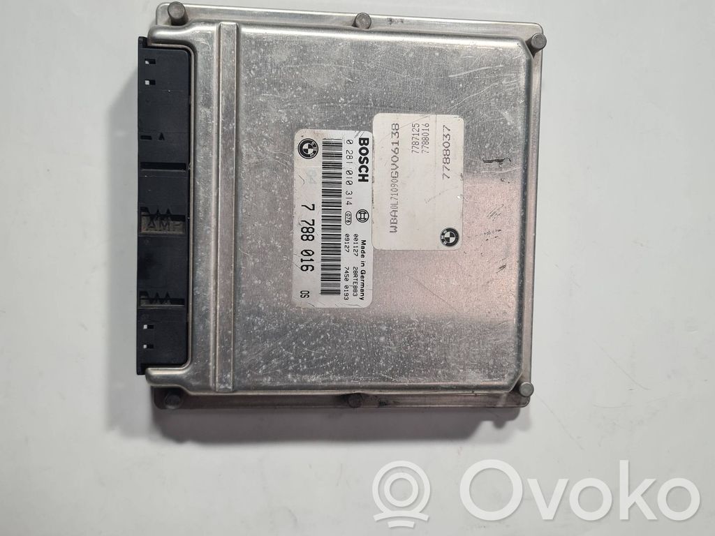 BMW 5 E39 Moottorin ohjainlaite/moduuli 