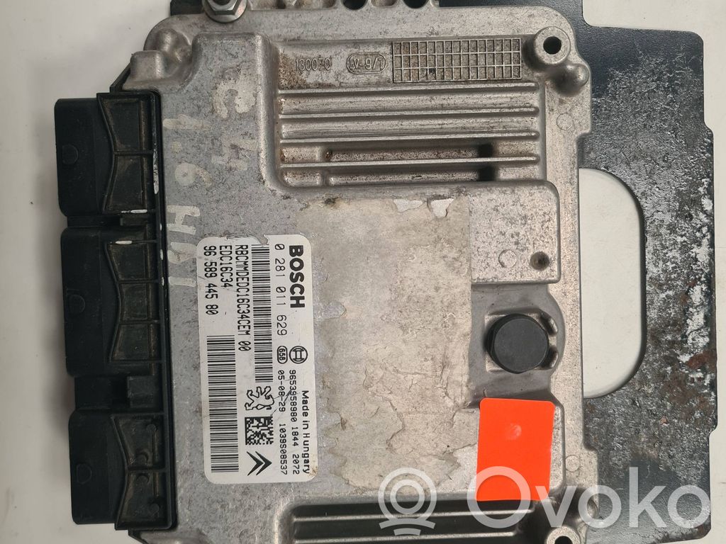 Citroen C4 I Unidad de control/módulo del motor 
