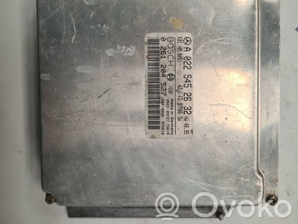 Mercedes-Benz CLK A208 C208 Unitate/modul de control motor 