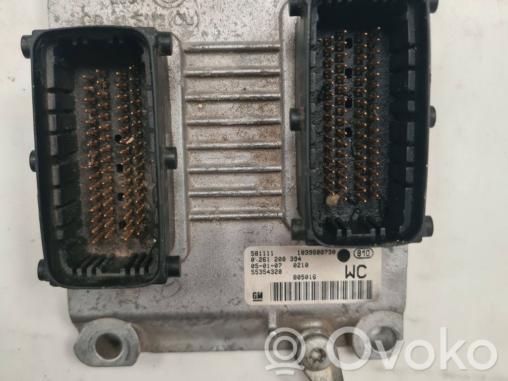 Opel Tigra B Unidad de control/módulo del motor 