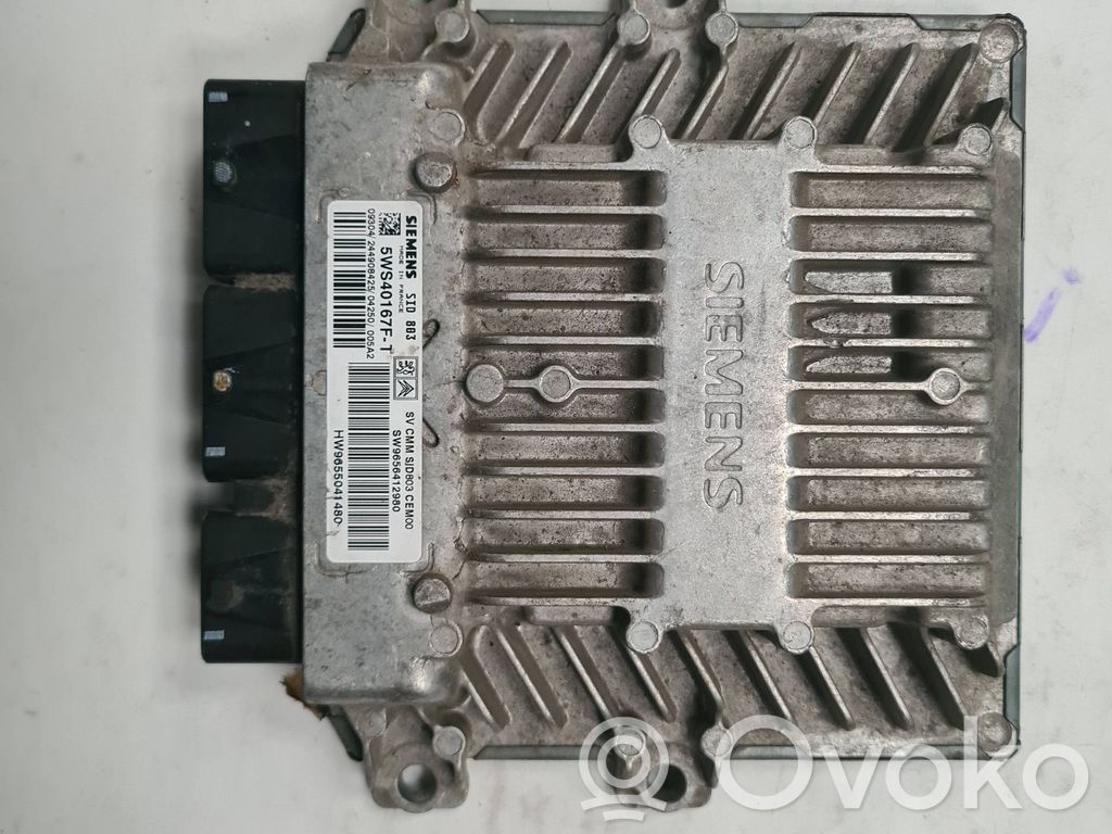 Sterownik / Moduł ECU   9656412980,5WS40167FT,96550411480