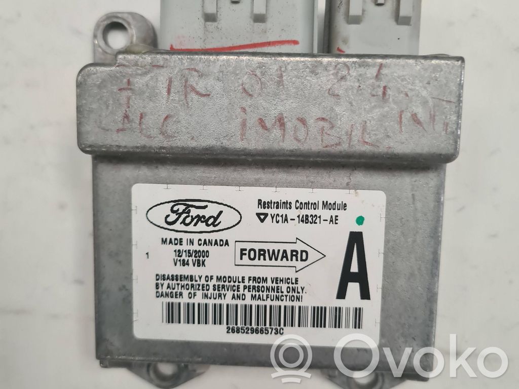 Airbag control unit/module   YC1A14B321AE,26852966573C,12152000