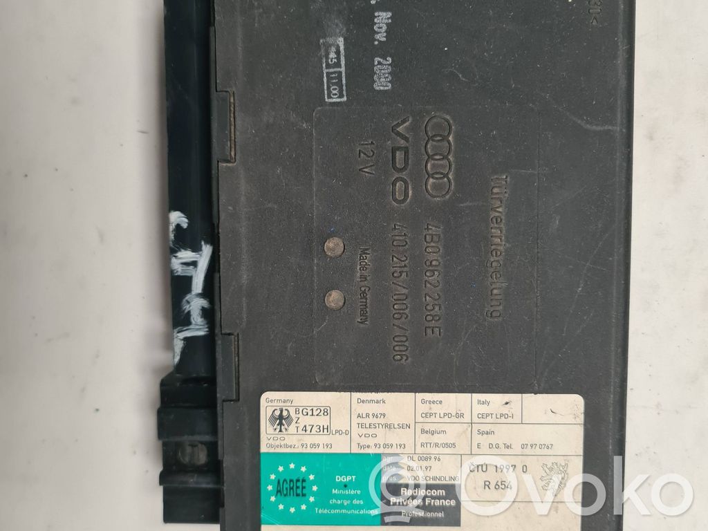 Module confort   4B0962258E,410215006006
