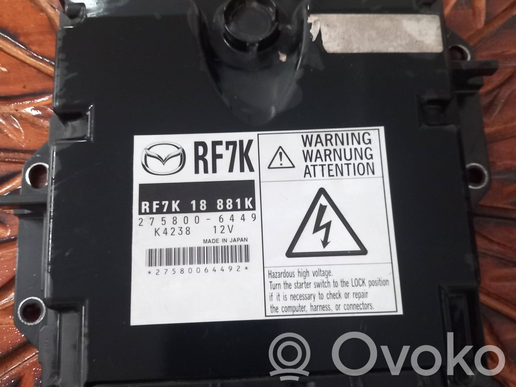 Mazda 6 Engine control unit/module 
