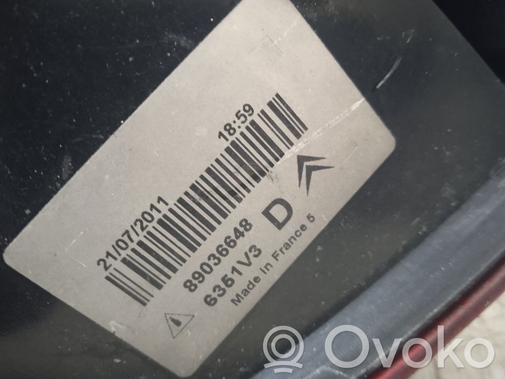 Citroen C5 Aizmugurējais lukturis virsbūvē 