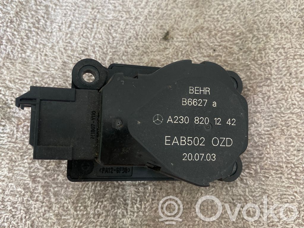 Mercedes-Benz E W211 Air flap motor/actuator 