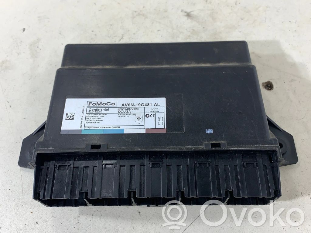 Ford Focus Comfort/convenience module 