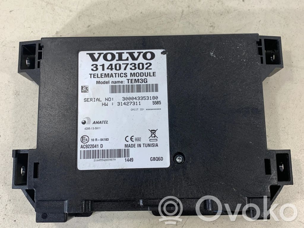 Bluetooth control unit module   31427311,300043353180,31407302