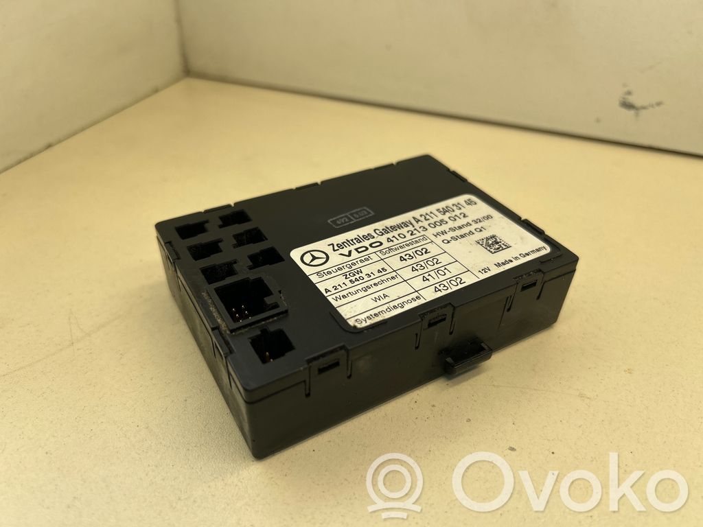 Mercedes-Benz E W211 Gateway control module 