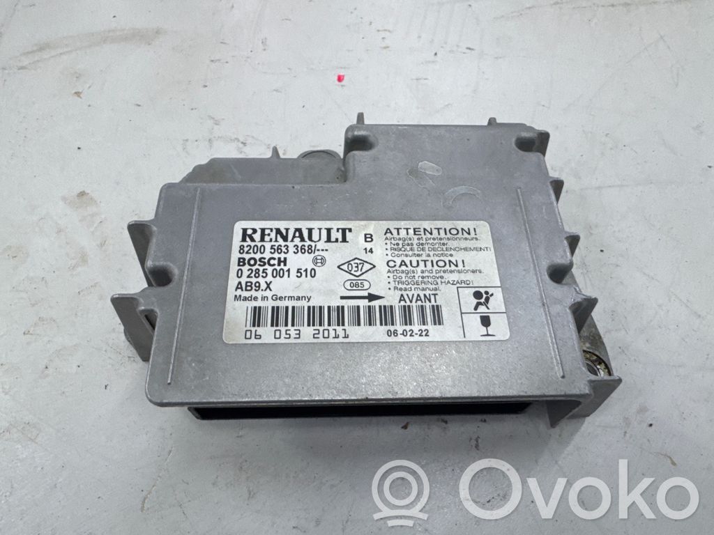 Renault Clio III Airbag control unit/module 