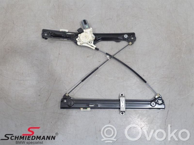 Front door window regulator with motor   51337166380