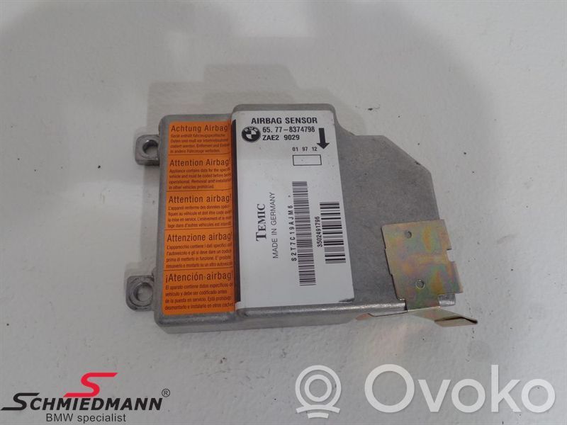 Airbag control unit/module   65778386131