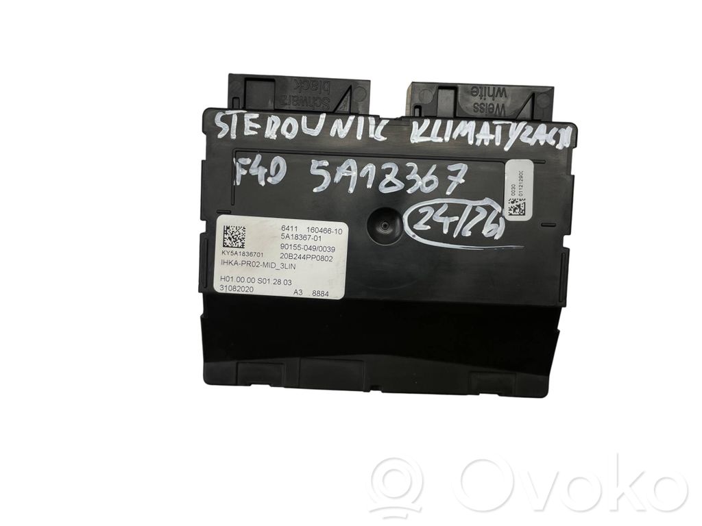 BMW 3 G20 G21 Panel klimatyzacji 