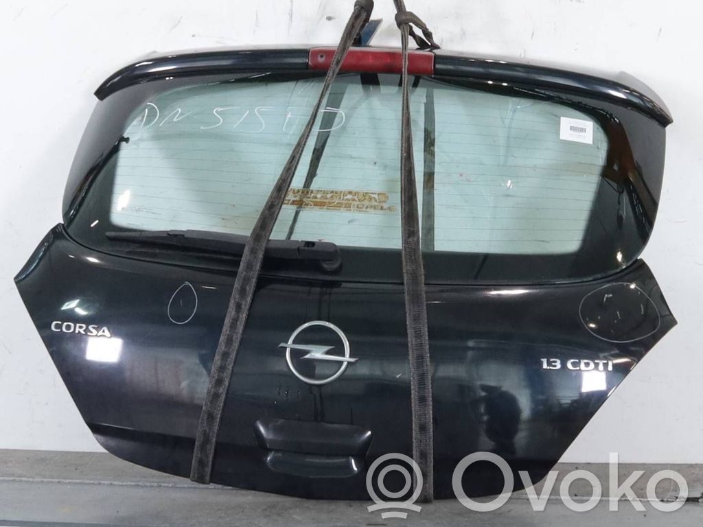Opel Corsa D Hayon/capotă portbagaj 