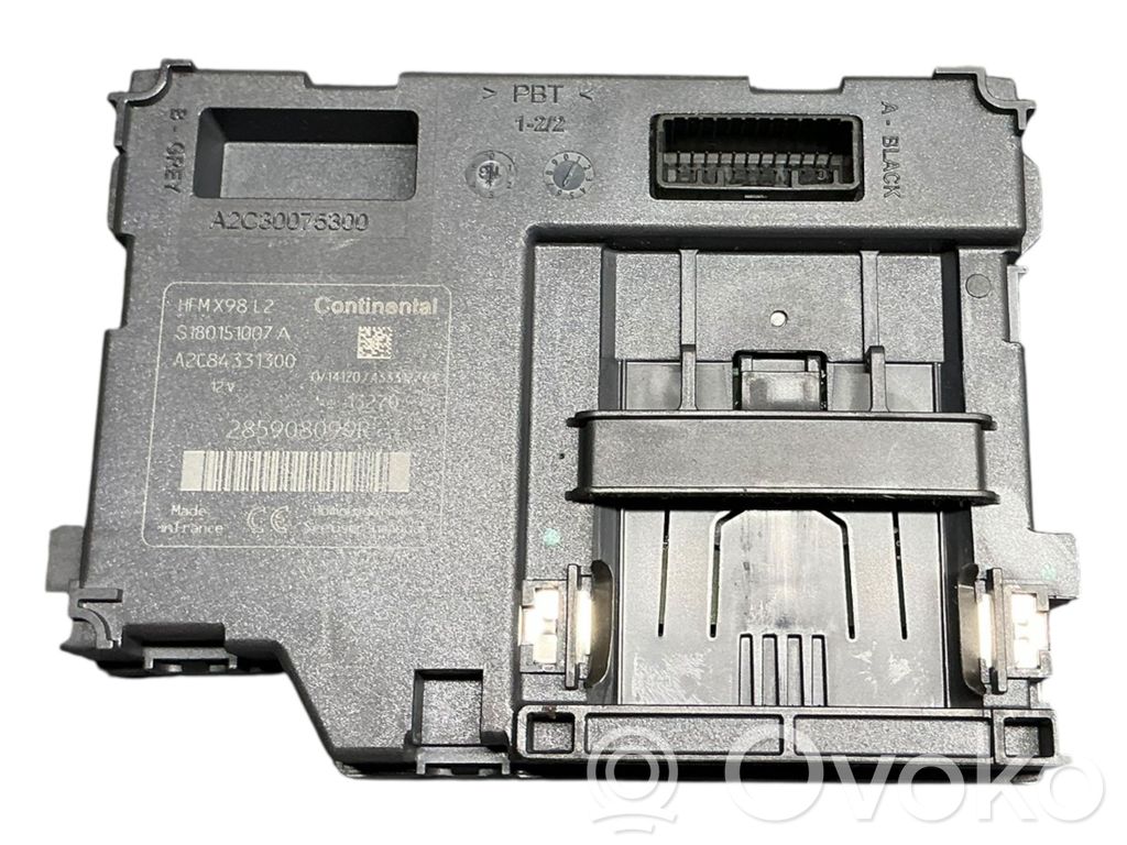 Renault Captur Ignition key card reader 