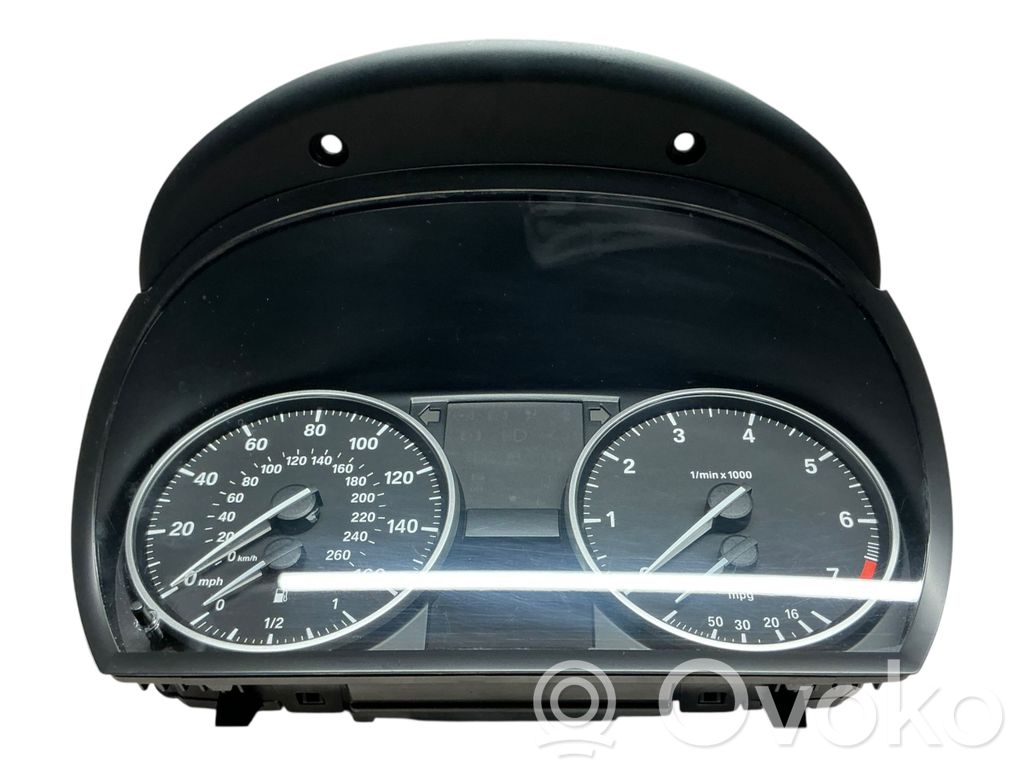 BMW 3 E90 E91 Speedometer (instrument cluster) 