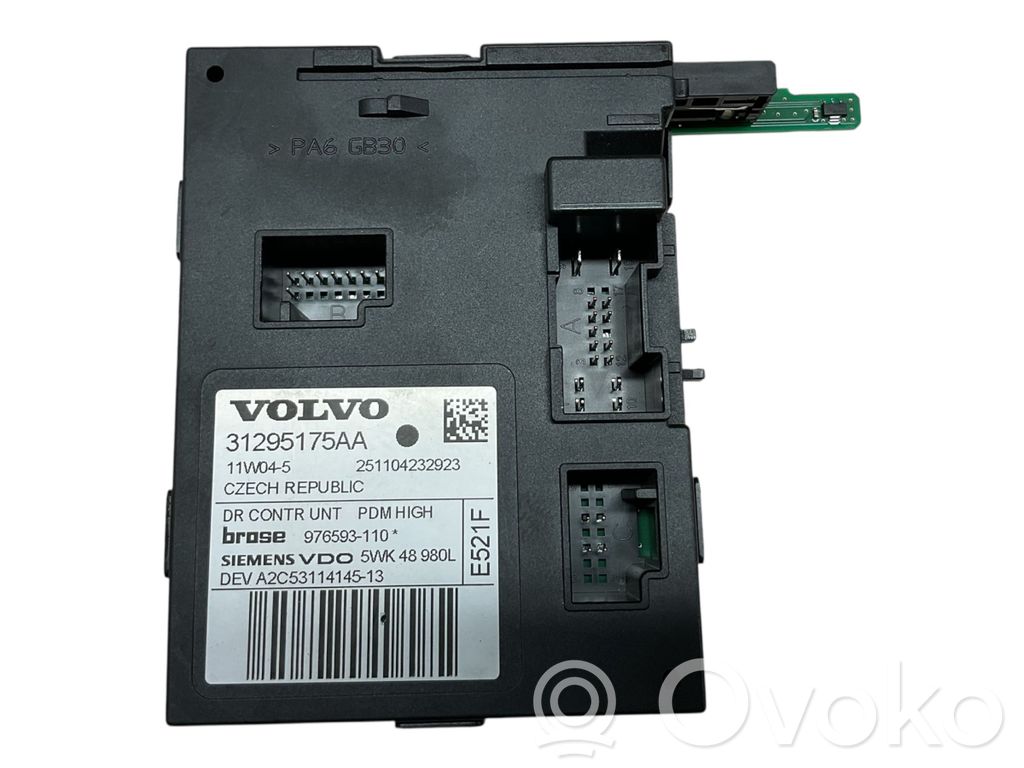 Volvo C30 Other control units/modules 