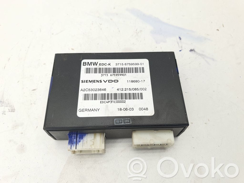 BMW 7 E65 E66 Other control units/modules 